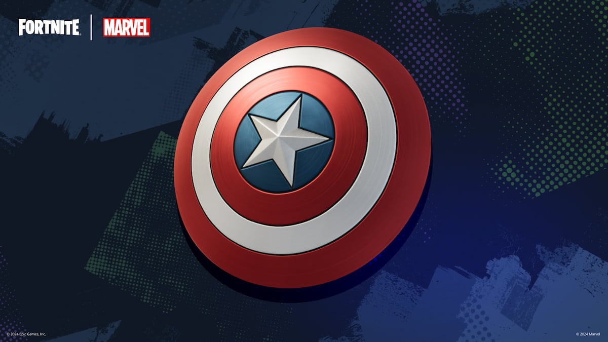 Captain America's Shield in Fortnite